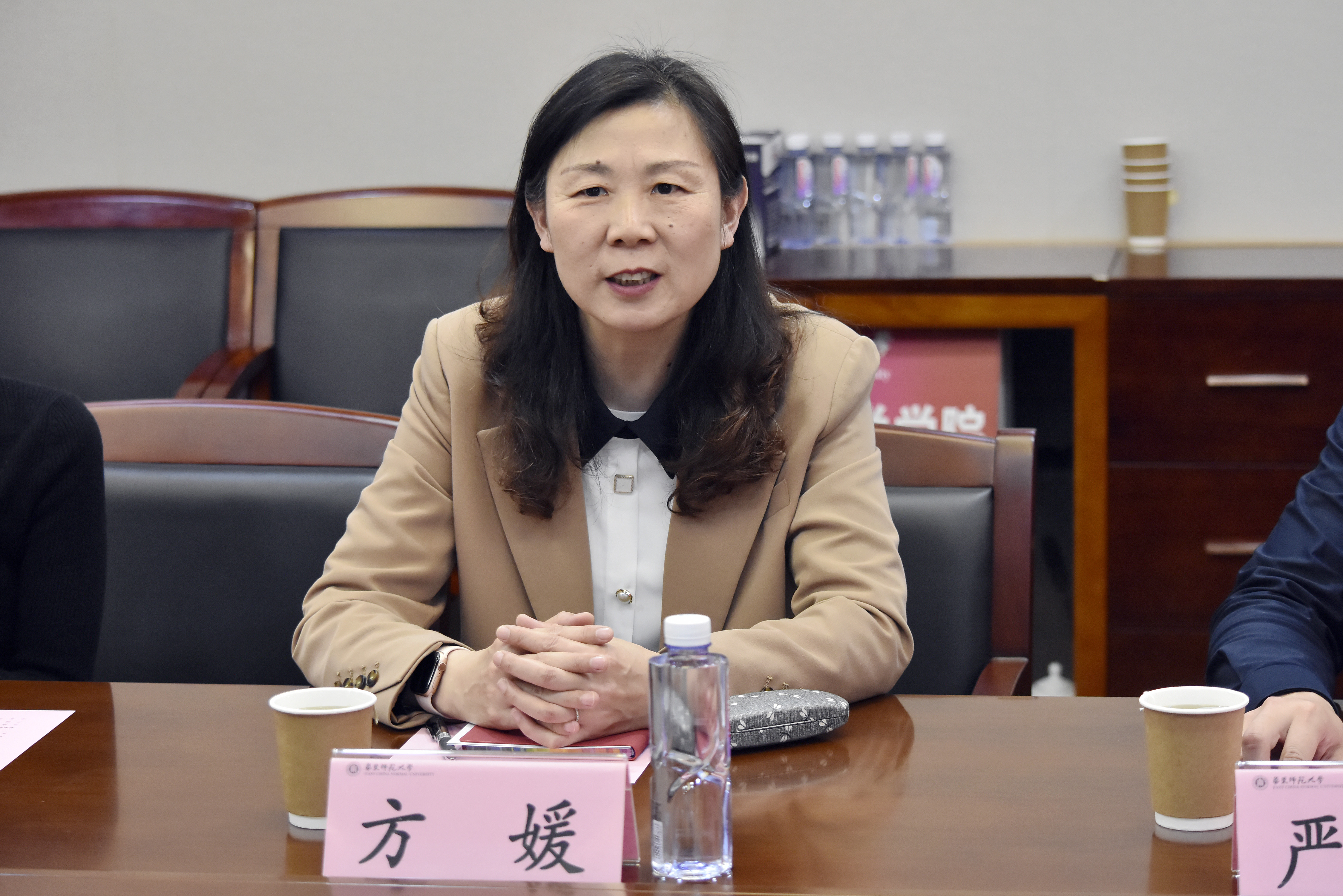 华南师范大学心理学院刘冬梅书记一行来我院调研交流